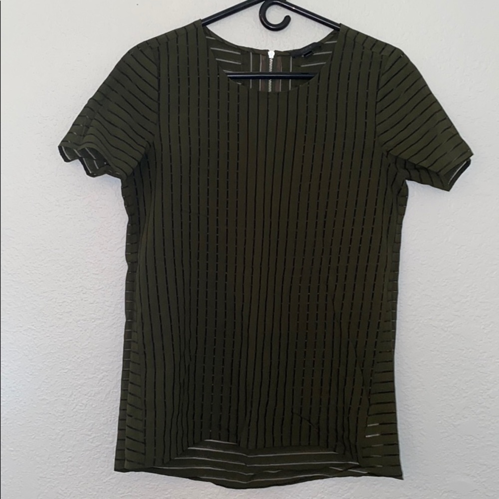 JCrew Green blouse